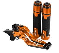 SSFRI Freno Frizione Leve Manubrio Impugnatura Fine Compatibile con 125 Duke 125 2011 2012 2013 2014 2015 2016 2017 2018 2019 2020 2021 2022 (Color : 125DUKE 2011-2022-11, Size : A)