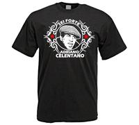 SSGTCKFM T-Shirt Shirt Adriano Celentano Actor Singer Movie Music Six Strong