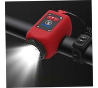 Ssguopte Luci da 2 in 1 in Bici e Corno, Luce ebike Impermeabile con 4 modalità di Illuminazione, Corno di Bici ad Alta Voce da 110 Db con 5 modalità Audio USB Ricaricabile