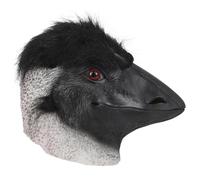 Ssguopte Maschera per uccelli di Halloween Funny Realistic Mask Maschera in lattice Costume per feste di Halloween e mostri Ball