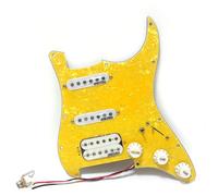 SSH Alnico 5 pickup Humbucker 3 strati per chitarra Fender Stratocaster (perla gialla)