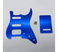 SSH Battipenna per chitarra elettrica a 11 fori e piastra posteriore in alluminio blu anodizzato stile moderno per Fender Stati Uniti e Messico prodotto standard Stratocaster stile moderno pezzi