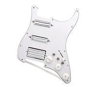 SSH High Output Loaded Prewired Scratchplate Coil Splitting 2 Mini Humbucker Per Parti Di Chitarra Elettrica Battipenna precablati Set