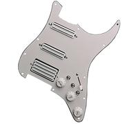SSH High Output Loaded Prewired Scratchplate Coil Splitting 2 Mini Humbucker Pickup Pickguard Per Chitarra Elettrica Battipenna precablati Set
