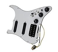 SSH Loaded Guitar Pickguard Multifunzione Black Mini Humbucker Pickups Set Ad Alto Rendimento Battipenna precablati Set