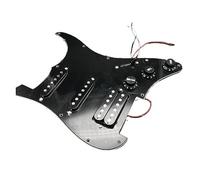 SSH Loaded Prewired Guitar Pickguard Pickup Pickup Set 3Ply Pickups For Guitar Black