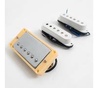 SSH - Set di pickup per chitarra Fender ST, Humbucker a 4 conduttori e pickup single coil, compatibili con chitarra elettrica stile Stratocaster, Coil Split Ready
