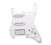 SSH SSH High Output Loaded Prewired Scratchplate Coil Splitting 2 Mini Humbucker Magnet Ceramic(2)
