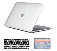SsHhUu Custodia per MacBook 12 Pollici Retina Model A1534, Plastica Rigida Clear Cover con Tastiera Cover & Proteggi Schermo per MacBook 12 Pollici (Model: A1534, Release 2015-2017) Transparent