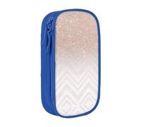 SSIMOO Astuccio glitterato in tessuto Oxford, con cerniera, ideale per viaggi, bello e funzionale, Motivo scintillante., Taglia unica