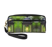 SSIMOO Borsa da viaggio per trucchi con stampa di limoni, per riporre cosmetici e prodotti essenziali di bellezza, Lucciola E Lanterna, Taglia unica