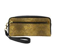 SSIMOO Borsa di trucco di viaggio della stampa geometrica astratta per lo stile on-the-go per la memorizzazione dei cosmetici e degli elementi essenziali di bellezza, Ape., Taglia unica