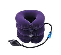 SSIMOO Cuscino Gonfiabile Ad Aria A 3 Strati Cuscino D'aria For Auto Auto Cuscino For Collo A U Vertebra Dolore Alla Spalla Relax Divaricatore Supporto For Collo Massaggiatore (Color : D 3layers with