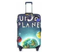 SSIMOO Cute Planet, elegante copertura per bagagli, esperienza di stile e funzionalità, perfetto compagno di viaggio, Pianeta Carino, Large