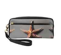 SSIMOO Fly Airplane Print Travel Makeup Bag For On-The-Go Style per riporre cosmetici e prodotti di bellezza essenziali, Stella marina carina, Taglia unica