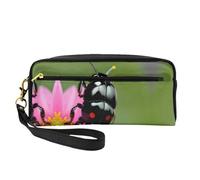 SSIMOO Fly Airplane Print Travel Makeup Bag For On-The-Go Style per riporre cosmetici e prodotti di bellezza essenziali, Coccinella colorata, Taglia unica