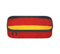 SSIMOO Ginnastica blu spaziosa cancelleria Pouch-Oxford panno matita caso, scrivania Storage Bag,Cute Pencil Case, Bandiera della Germania., Taglia unica