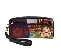 SSIMOO Green Army - Borsa per il trucco da viaggio, con stampa mimetica digitale, per riporre cosmetici e prodotti essenziali di bellezza, Grand Canyon, Taglia unica