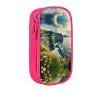 SSIMOO Ireland Outdoors County Clare The Cliffs - Astuccio in tessuto Oxford, con cerniera, ideale per viaggi, bello e funzionale, Irlanda Outdoors Contea di Chiara le scogliere, Taglia unica