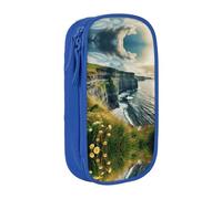 SSIMOO Ireland Outdoors County Clare The Cliffs - Astuccio in tessuto Oxford, con cerniera, ideale per viaggi, bello e funzionale, Irlanda Outdoors Contea di Chiara le scogliere, Taglia unica