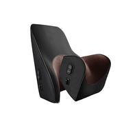 SSIMOO Massaggio for auto Supporto for la vita Sedile for ufficio Schienale Poggiatesta Supporto for cuscino Simulazione Cuscino for cuscino for massaggio vibrante umano (Color : 1set brown)