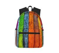 SSIMOO Zaino da viaggio per il tempo libero con orso da caccia con orso e alce, indispensabile per viaggi avventurosi, Colore legno, One Size, Zaini da viaggio