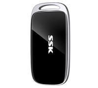 SSK SSD Esterno 4TB, SSD Portatile fino a 2000 MB/s, USB 3.2 Gen 2x2 Hard Disk Esterno Stato Solido NVMe Esterna per iPhone 15/16 PRO, Android, telefono OTG, PC e Mac, con indicatore LED