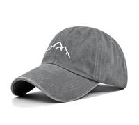 SSKHE Cappellino da baseball da donna, berretto da baseball in cotone svanito vintage per chignon top pony ricamato regolabile per donna, viaggi, sport all'aria aperta, protezione solare, tennis,