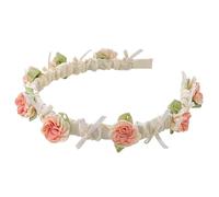 SSKHE Ghirlanda bavarese per costume bavarese, accessorio per capelli con fiori, per Oktoberfest, per donne e ragazze