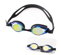 SSKHE Occhiali da nuoto, occhiali da nuoto per adulti, occhiali da nuoto senza perdite, occhiali in silicone, occhiali da corsa competitivi,fascia doppia in silicone per adulti, uomini e donne