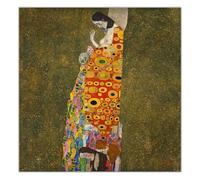 SSLDP LFHLI Classico Gustav Klimt Poster Astratto《Speranza II》Arte murale Gustav Klimt Dipinto su Tela e Stampe Quadro Nordico per la casa 50x50cmx1 Senza Cornice