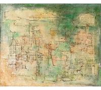 SSLDP LFHLI Classico Poster Astratto di Zao WOU Ki, Acquerello, Arte murale, Dipinto su Tela e Stampe, Moderno Quadro per la casa, 60x70 cm, Senza Cornice.