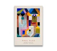 SSLDP LFHLI Famosi Poster di Paul Klee, Arte Astratta nordica, Stampe su Tela, Dipinti e Decorazioni per la casa Moderne, 40x60 cm, Senza Cornice.