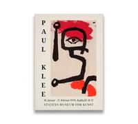 SSLDP LFHLI Famosi Poster di Paul Klee, Arte Astratta nordica, Stampe su Tela, Dipinti e Decorazioni per la casa Moderne, 40x60 cm, Senza Cornice.