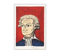 SSLDP LFHLI Famoso Bernard Buffet Vintage Poster《Gioco Ladies》Wall Art Bernard Buffet Tela Pittura E Stampe Home Decor Quadro da Parete 40x60cm Senza Cornice