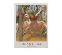 SSLDP LFHLI Famoso Poster della Mostra di Edgar Degas Ballerina Wall Art Edgar Degas Tela Pittura e Stampe Nordic Home Decor Picture 40x60cmx1 Senza Cornice