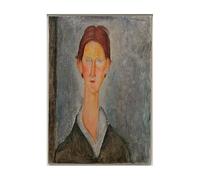 SSLDP LFHLI Famoso Poster di Amedeo Modigliani, Ritratto Astratto, Arte murale, Dipinto su Tela e Stampe di Amedeo Modigliani, Decorazione per la casa, 40x60 cm, Senza Cornice.