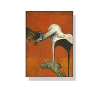 SSLDP LFHLI Famoso Poster di Francis Bacon Grottesca Illustrazione murale di Francis Bacon Quadro e Stampe Decorazioni del Soggiorno di casa 50x70cm Senza Cornice