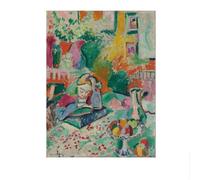 SSLDP LFHLI Famoso Poster di Henri Matisse Interno con Una Giovane Ragazza - Arte murale e Stampe - Dipinto su Tela di Henri Matisse - Quadro per la casa - 50x70 cm - Senza Cornice