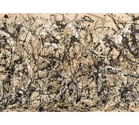 SSLDP LFHLI Famoso Poster di Jackson Pollock, estetica Astratta, Arte murale, Dipinto su Tela e Stampe di Jackson Pollock, Decorazione per la casa nordica, 50x70 cm, Senza Cornice.