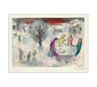 SSLDP LFHLI Famoso Poster di Marc Chagall Arte Astratta da Parete Pittura su Tela e Stampe di Marc Chagall Decorazione nordica per Soggiorno 50x70 cm Senza Cornice