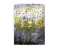 SSLDP LFHLI Famoso Poster di Zao WOU Ki《Foresta perduta, 1955》Arte Astratta da Parete Zao WOU Ki, Dipinto su Tela e Stampe, Decorazione da Parete per la casa, 40x60 cm, Senza Cornice