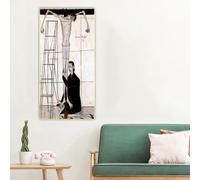 SSLDP LFHLI Famoso Poster retrò di Bernard Buffet《Pietà》Arte murale Bernard Buffet, Dipinto su Tela e Stampe, Arredamento Nordico per la casa, 50x100cmx1, Senza Cornice