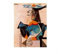 SSLDP LFHLI Famoso Poster surrealista di Pablo Picasso, Arte Astratta da Parete, Dipinto su Tela e Stampe, Decorazione per la casa nordica, 40x60 cm, Senza Cornice.