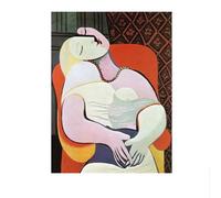 SSLDP LFHLI Famoso Poster Vintage di Pablo Picasso, Arte Astratta da Parete, Dipinto su Tela e Stampe, Moderno Arredamento per la casa, 40x60cmx1, Senza Cornice.