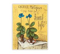 SSLDP LFHLI Fiori E Natura Morta di Bernard Buffet Poster retrò della Parete Arte della Parete Bernard Buffet Tela Pittura E Stampe Home Decor Quadro 40x60cm Senza Cornice
