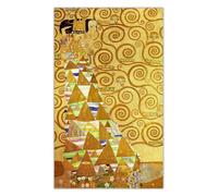 SSLDP LFHLI Gustav Klimt Poster Astratto《Aspettativa, 1905》Arte murale Gustav Klimt Tela Pittura e Stampe Nordic Home Decor Immagine 50x80cmx1 Senza Cornice