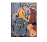 SSLDP LFHLI Henri Matisse Espressionismo Poster Ritratto di Una Donna Arte murale e Stampe Henri Matisse Tela Pittura Decorazione per la casa Immagine 50x70cm Senza Cornice