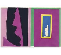 SSLDP LFHLI Henri Matisse《Jazz 02》Quadro su Tela, Stampa estetica, Dipinto retrò, per la Decorazione della Parete di casa, 50x70 cm, Senza Cornice