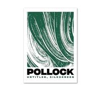 SSLDP LFHLI Jackson Pollock Retro Poster Astratto Linea Libera Arte Murale Jackson Pollock Dipinto su Tela Stampe Moderne per la Decorazione della Casa Immagine 50x70cmx1 Senza Cornice